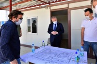 Gaziantep AFAD Yeni Hizmet Binası İnşaatı’nda İnceleme