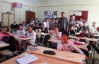 Şahinbey Belediyesi Adil Teymur İmam Hatip Ortaokulu’nda Afet Bilinci Eğitimi