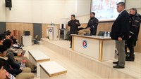 Ali Topçuoğlu Anadolu Teknik ve Meslek Lisesi Öğrencilerine Afet Bilinci Eğitimi Verildi