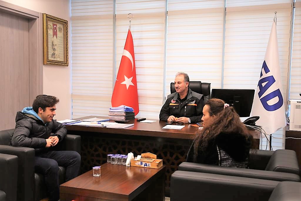 Efe Cuma KAMALI  Müdürlüğümüzü  Ziyaret Etti