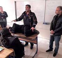 İlimizde bulunan İstanbul Gaziantepliler Anadolu Lisesi öğrencilerine ‘deprem bilinci eğitimi verilerek tahliye tatbikatı’ gerçekleştirilmiştir. 