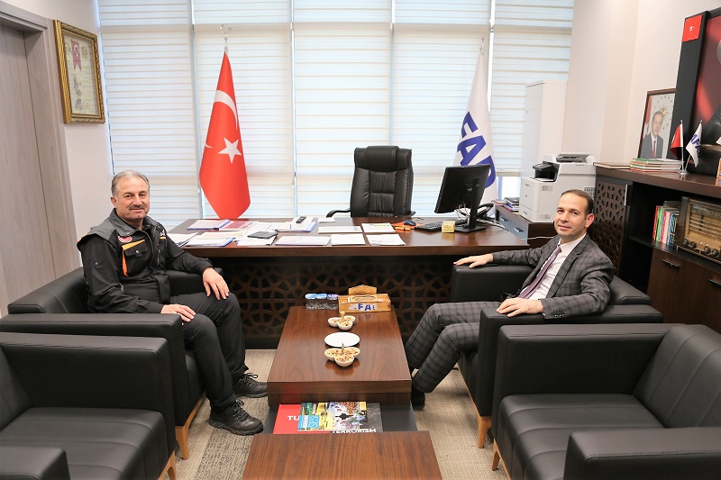 Nizip Kaymakamı Sayın Osman UĞURLU kurumumuza nezaket ziyaretinde bulundu