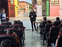 10.03.2020 tarihinde Sena Büyükkonuk Ortaokulu öğrencilerine Afet Bilinci Eğitimi verildi.