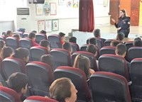 10.03.2020 tarihinde Sena Büyükkonuk Ortaokulu öğrencilerine Afet Bilinci Eğitimi verildi.