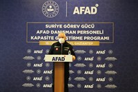 ‘Suriye Görev Gücü AFAD Danışman Personeli Kapasite Geliştirme Programı’ Açılışı Yapıldı